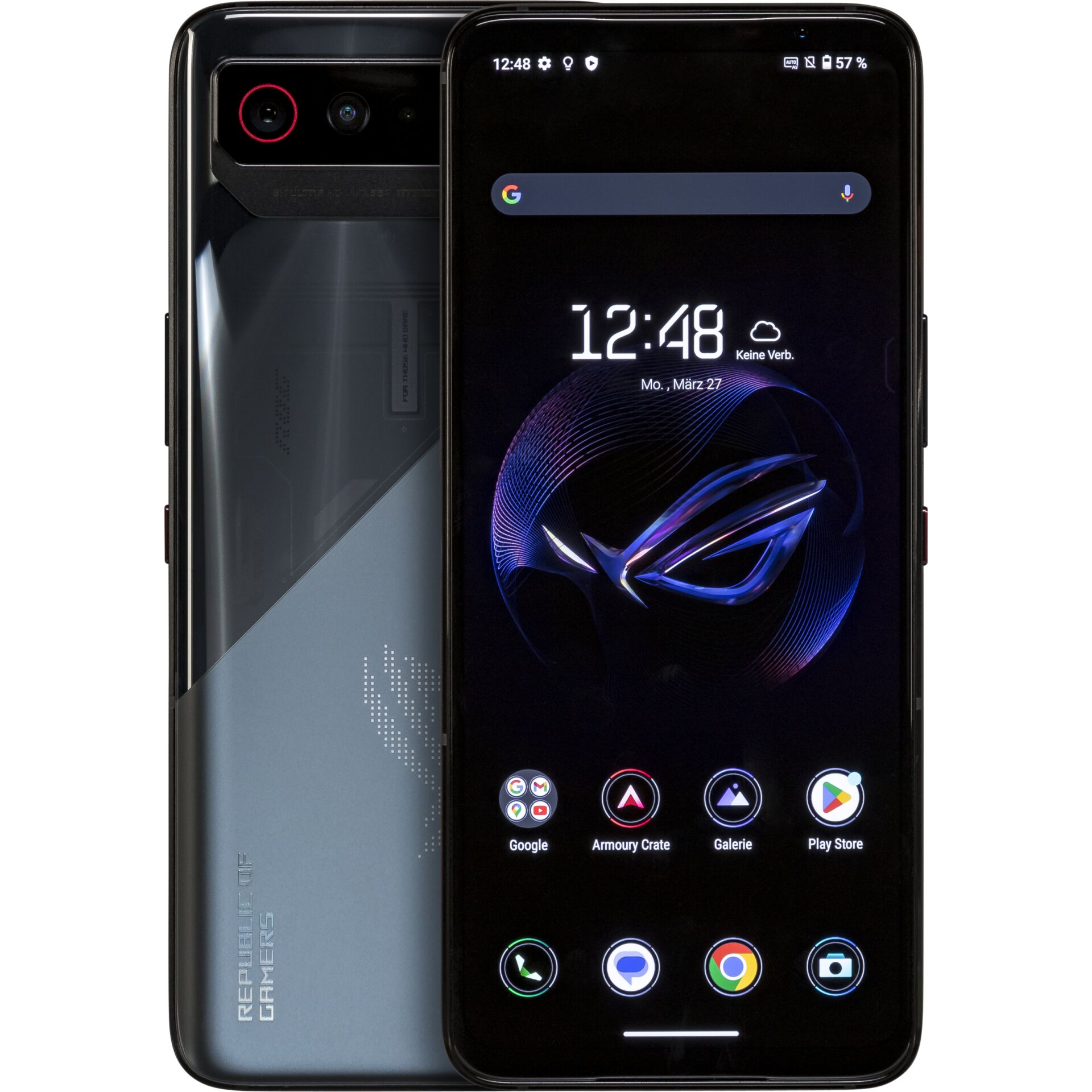 ASUS ROG Phone 7 AI2205-16G512G-BK-EU 17,2 cm (6.78) Dual-SIM Android 13 5G 16 GB 512 GB 6000 mAh Schwarz