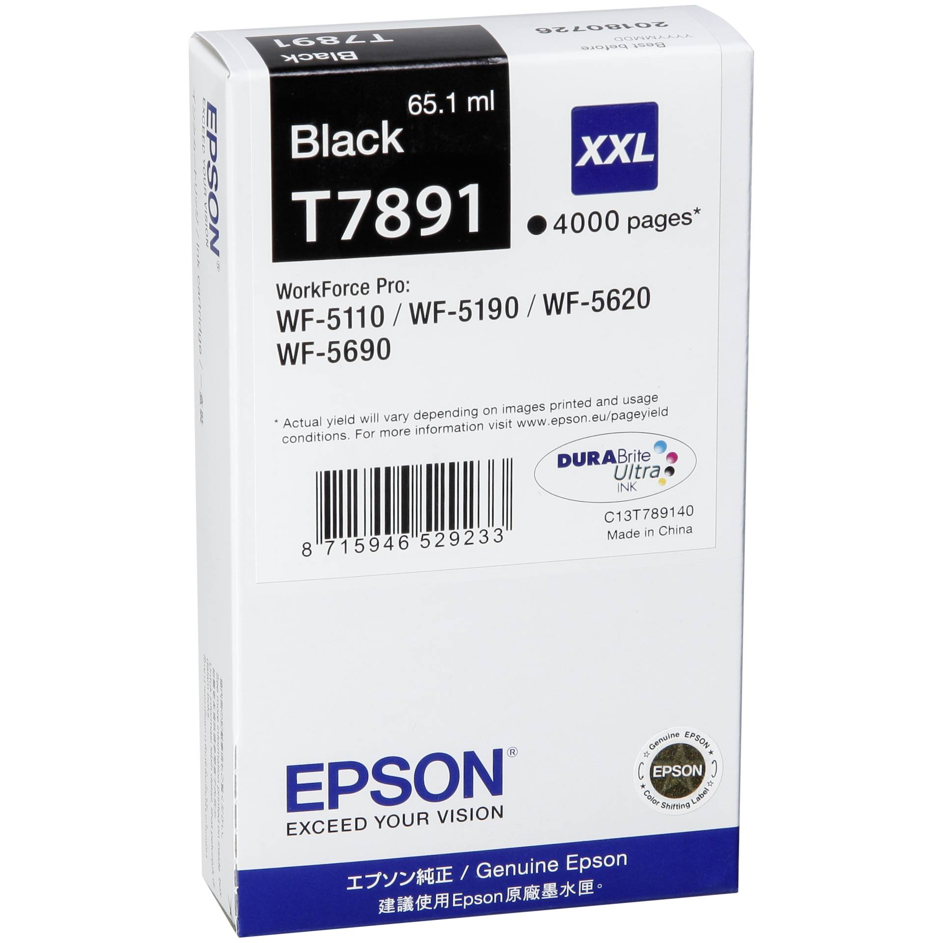 Epson Tinte 78XXL schwarz 