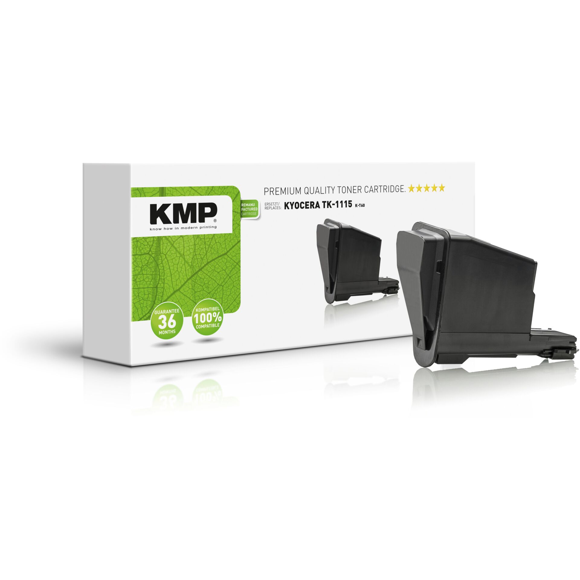 KMP K-T60 Toner schwarz kompatibel mit Kyocera TK-1115