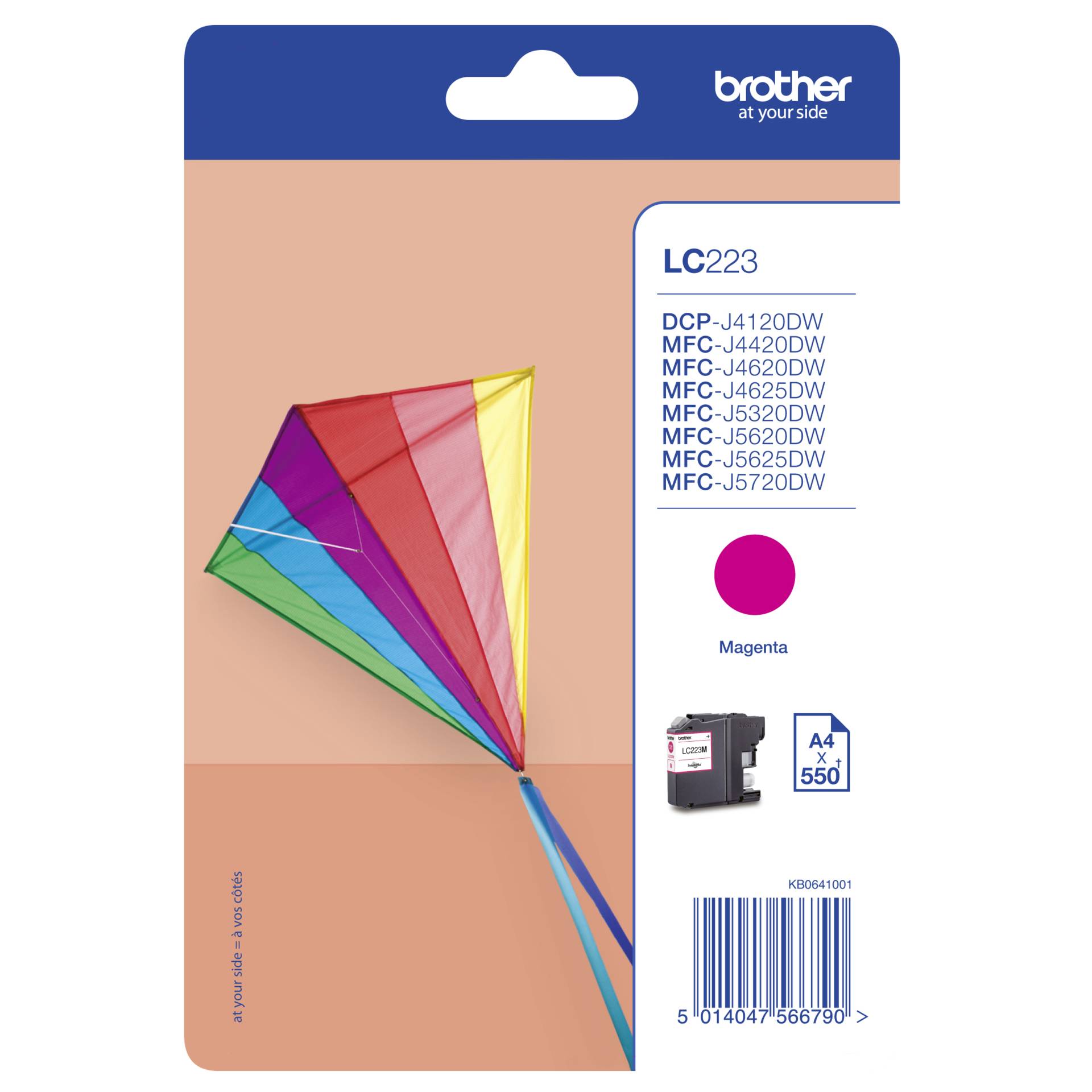 Brother LC223M Tinte magenta 