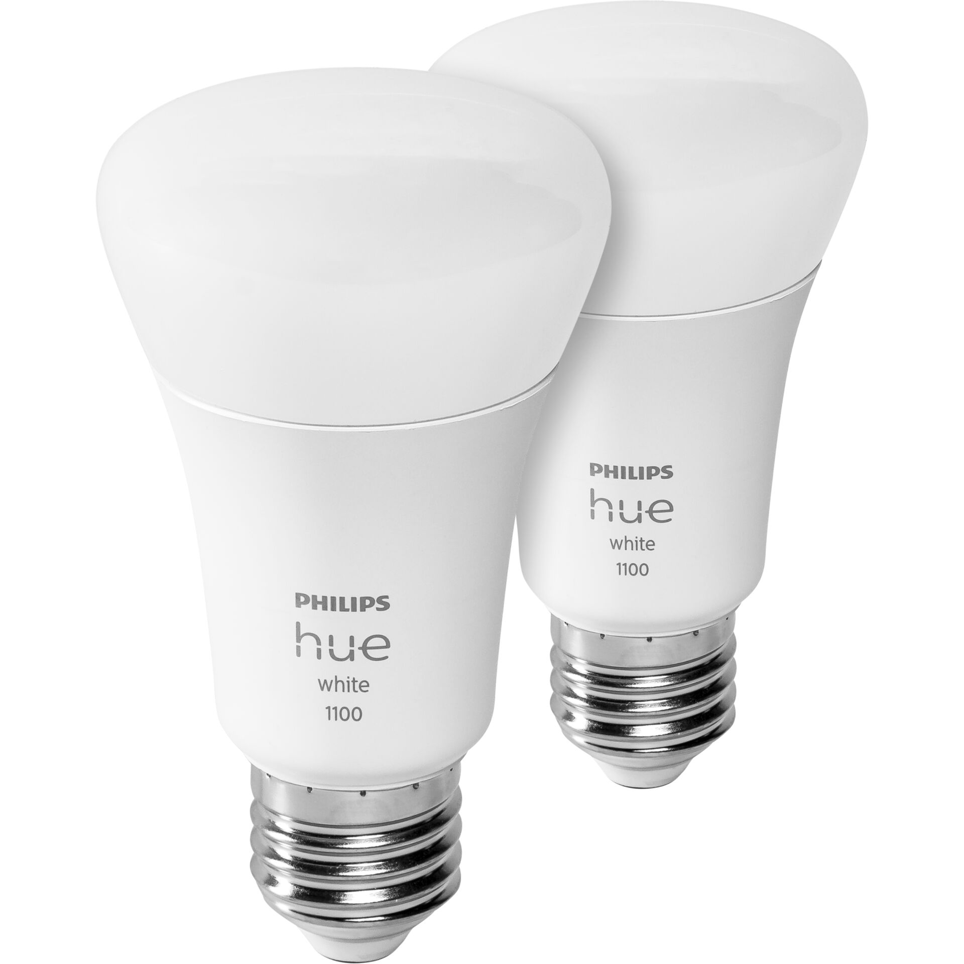 Philips Hue White E27 - Smarte Lampe A60 Doppelpack - 1100