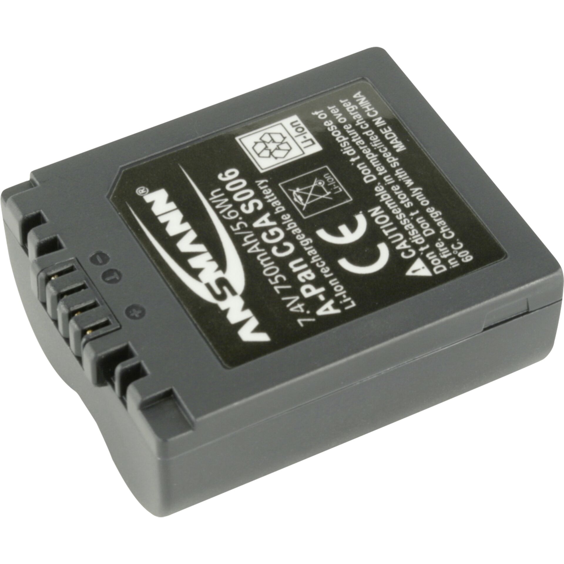 Ansmann A-Panasonic CGA S 006 Akku 