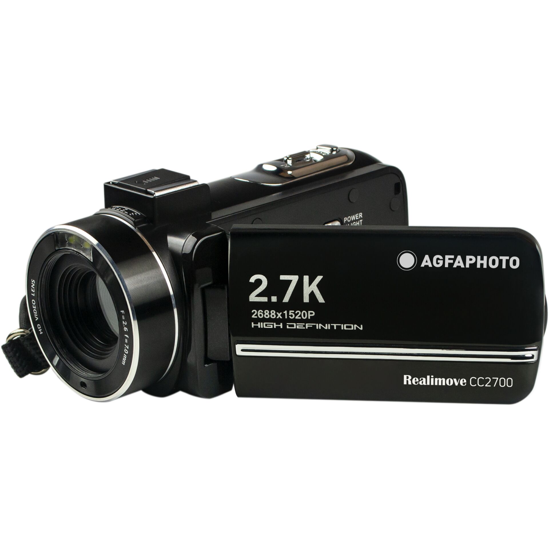 AgfaPhoto CC2700 Camcorder Handkamerarekorder 24 MP CMOS Schwarz