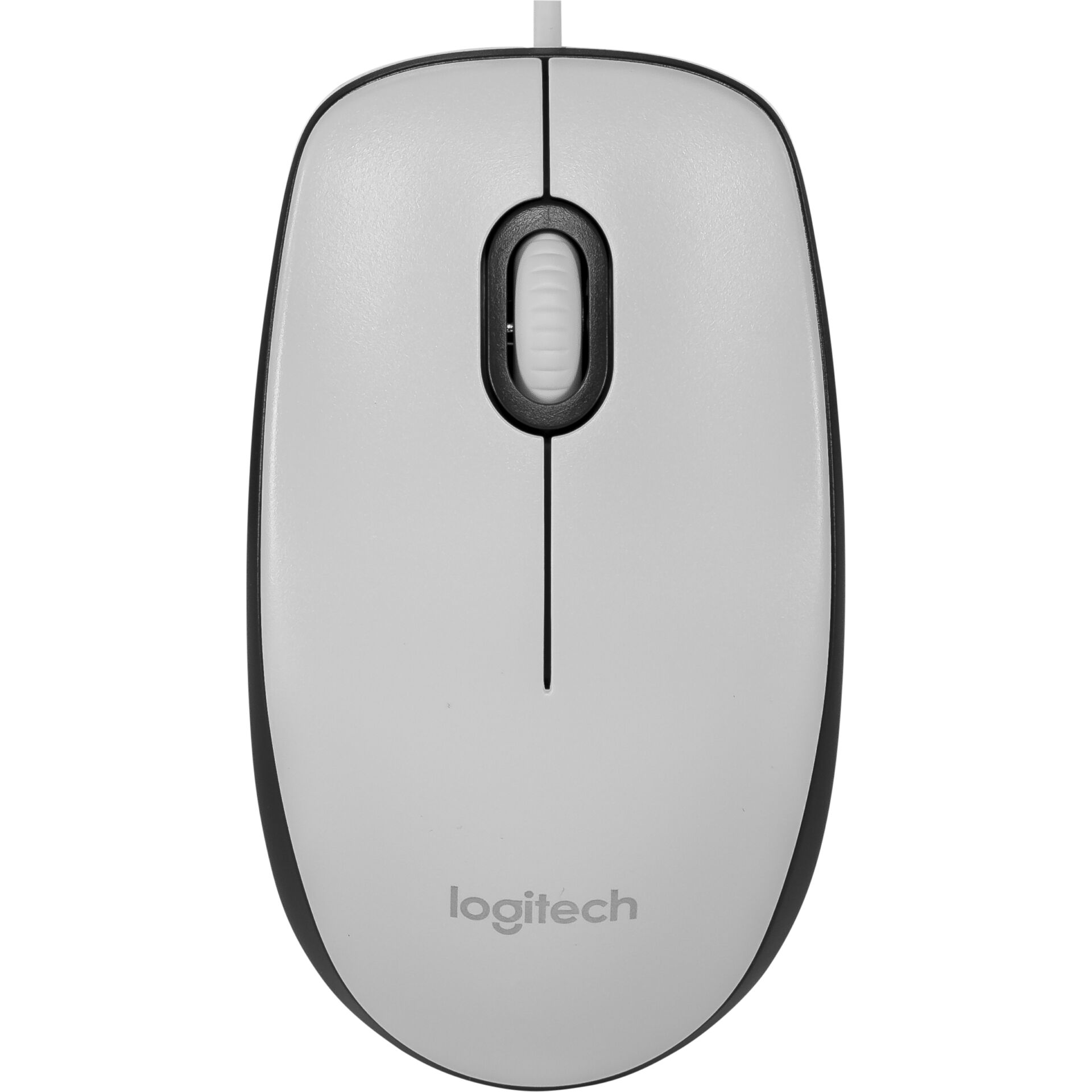 Logitech M100 Refresh 2022 Optical Mouse weiß, schwarz, Maus