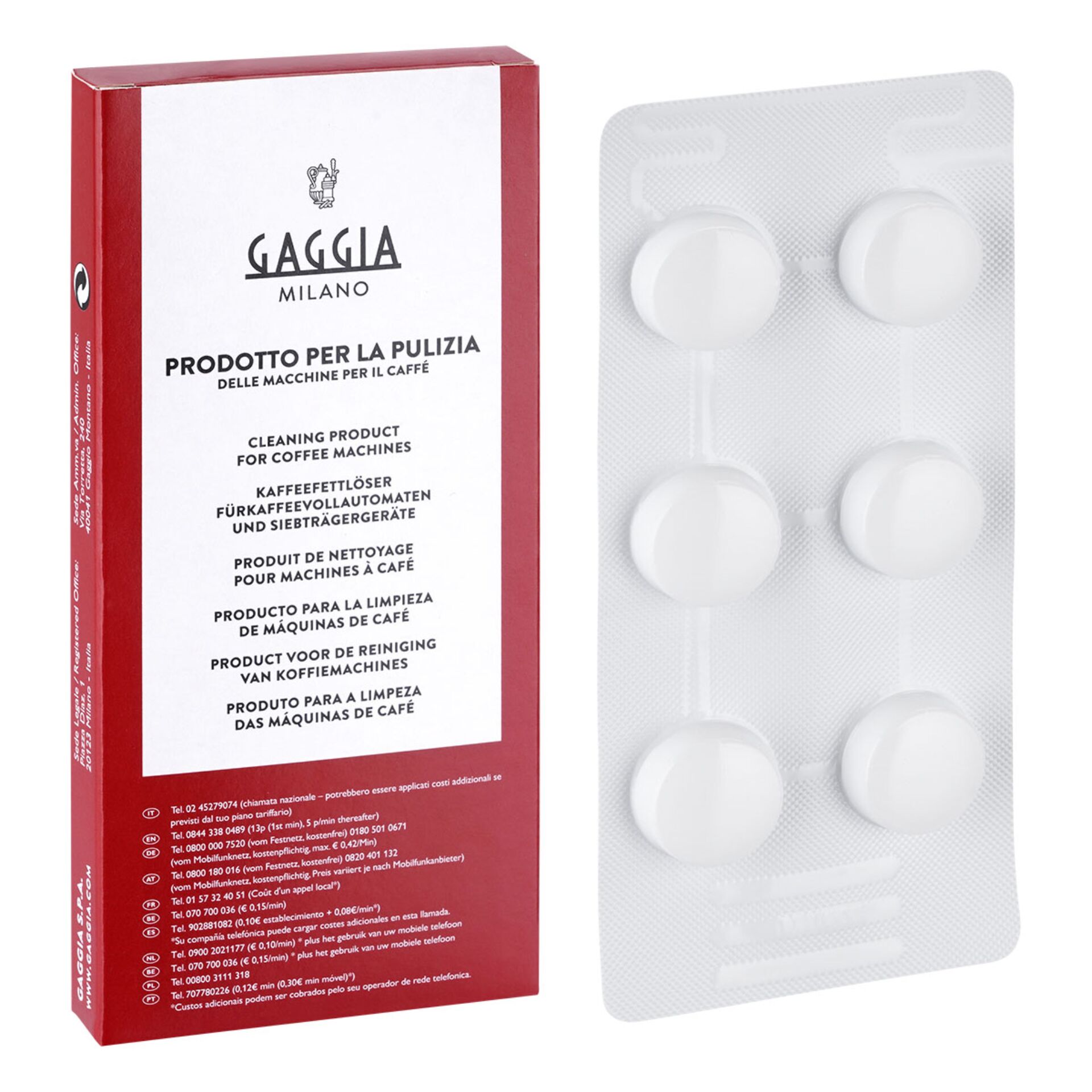 Gaggia Kaffeelösetabletten 6 St.