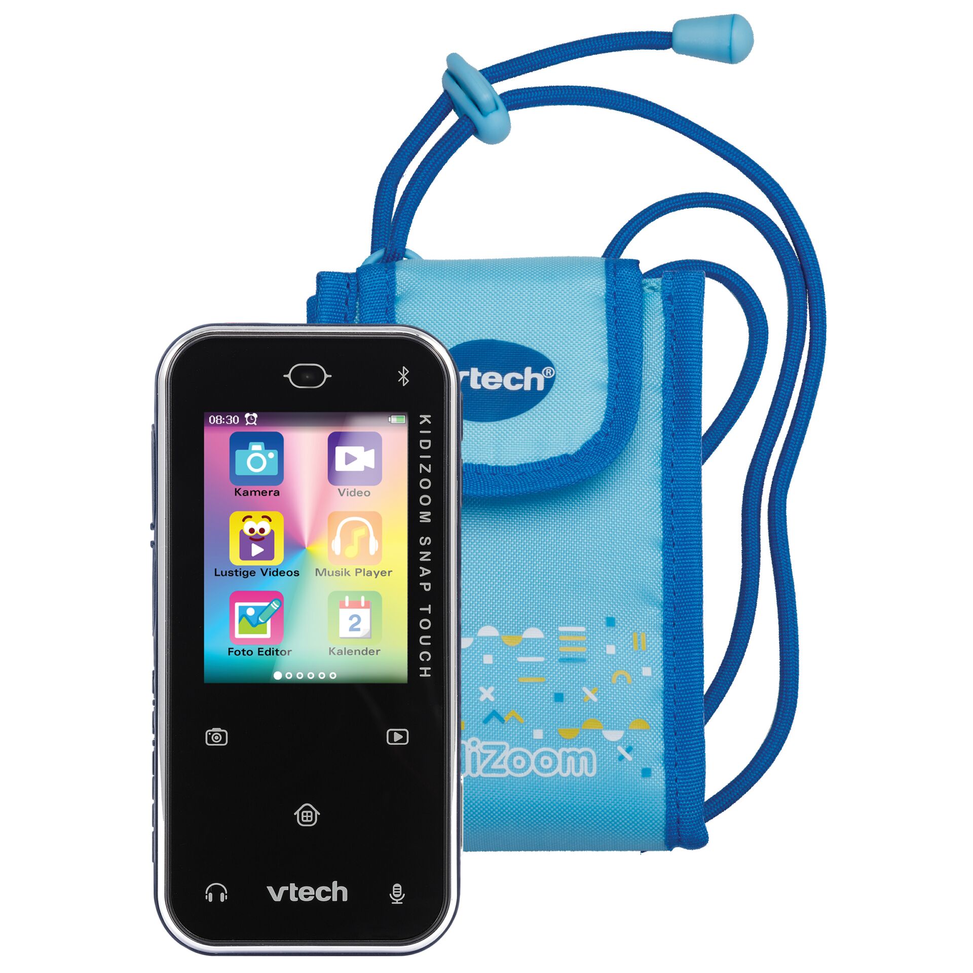 VTech Kidizoom Snap touch blau Set mit Tasche