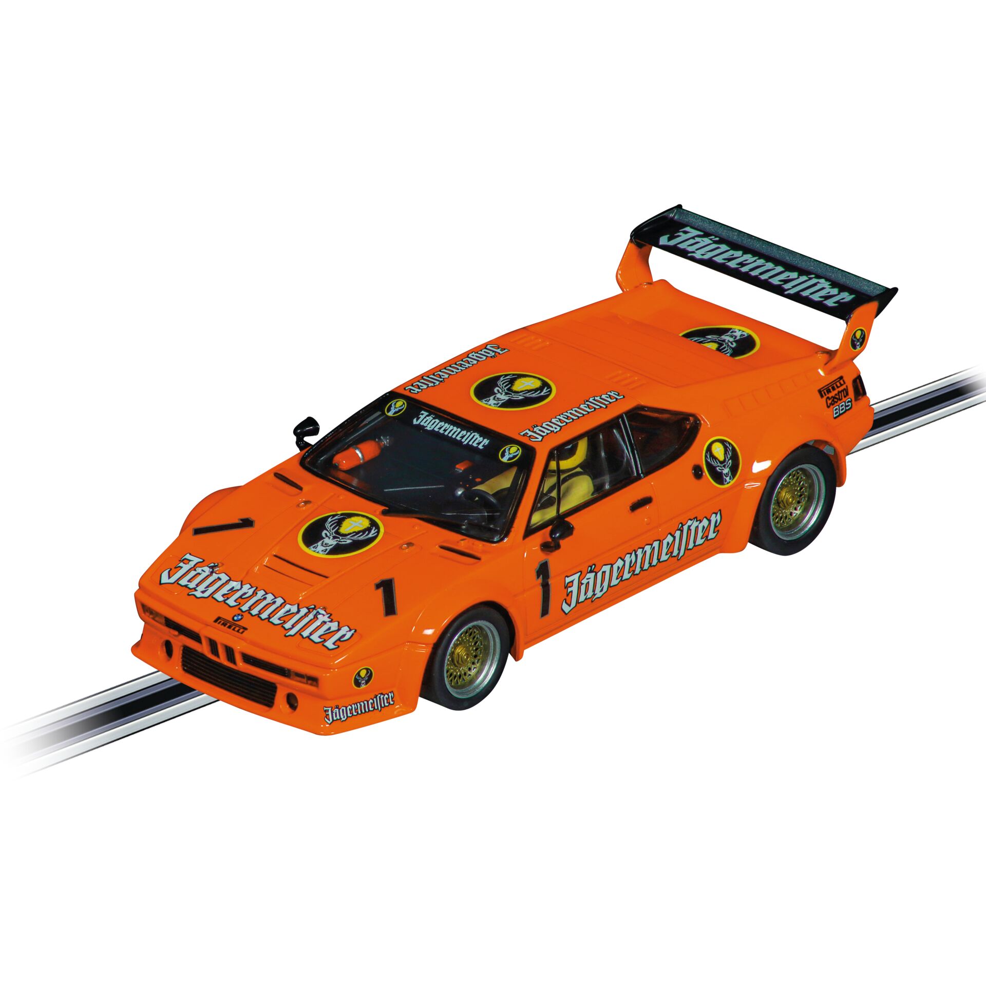 Carrera Digital 132 Auto - BMW M1 Procar Jägermeister Racing Team, No.1