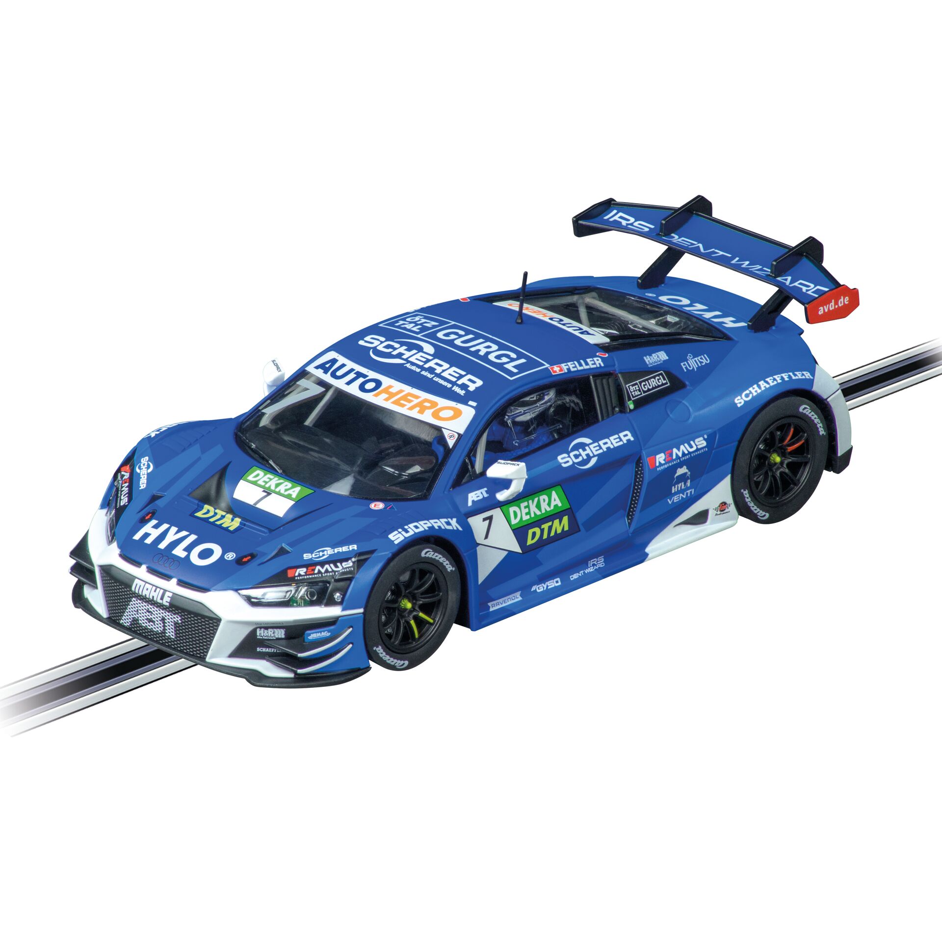 Carrera Digital 132 Auto - Audi R8 LMS GT3 evo II Team Abt Sportsline, No.7