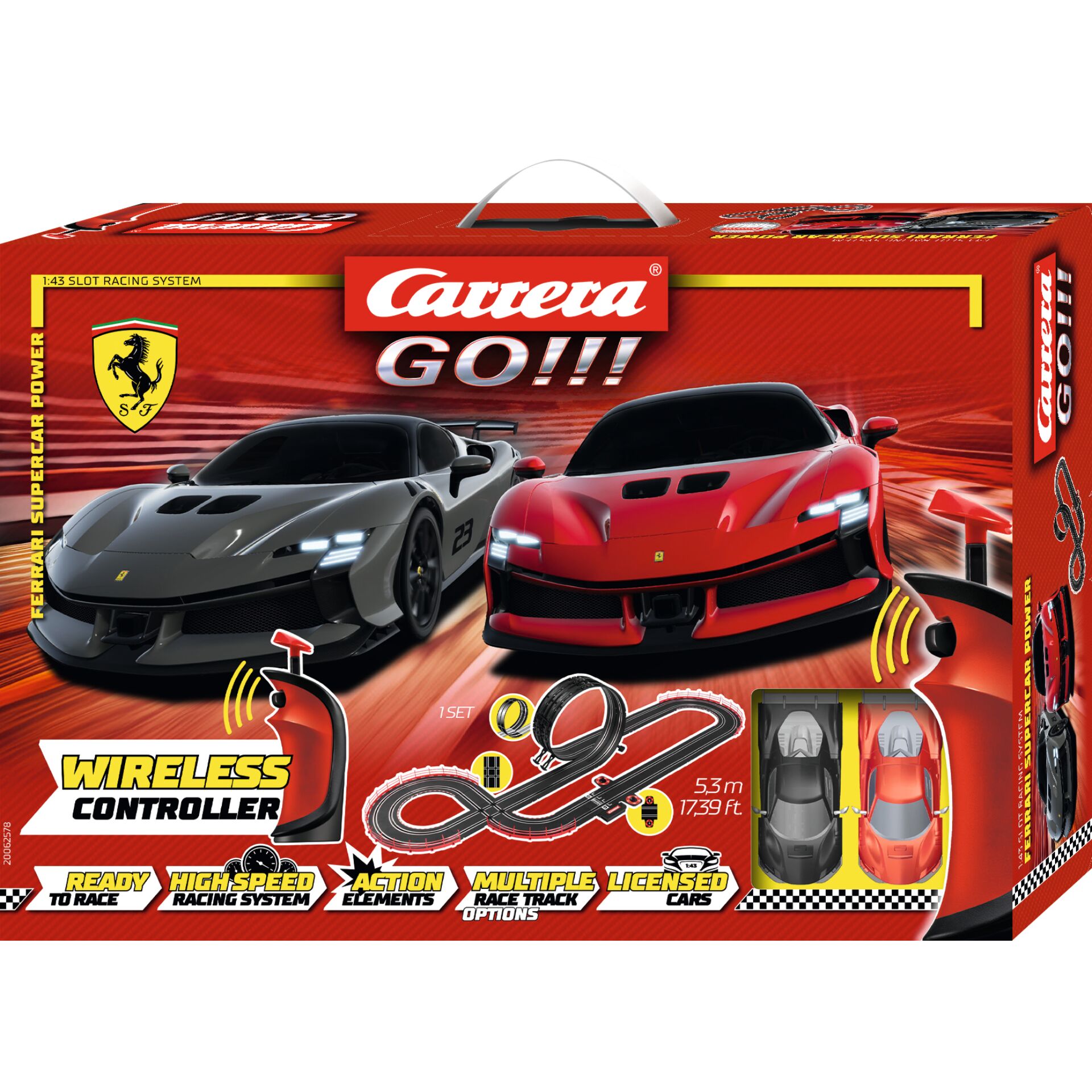 Carrera GO!!! Set - Ferrari SF90 XX Stradale