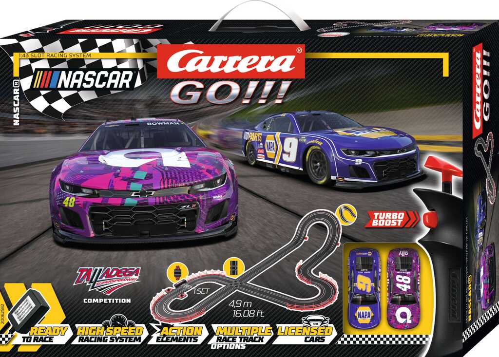 Carrera GO!!! Set - NASCAR Talladega Competition