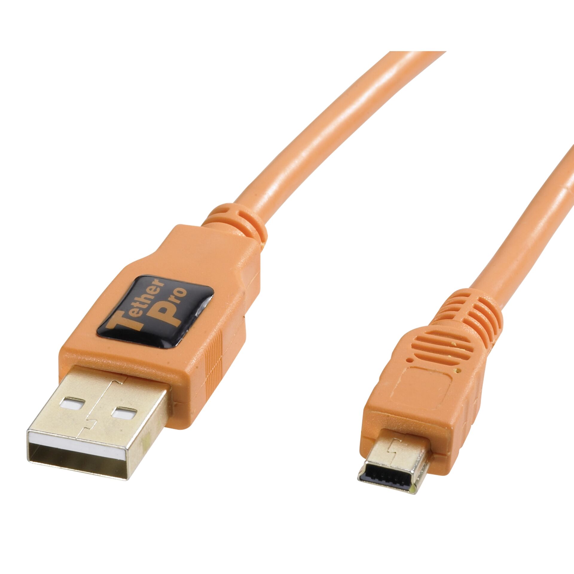 Tether Tools TetherPro USB 2.0 A/MiniB 5 Pin 4,6m orange