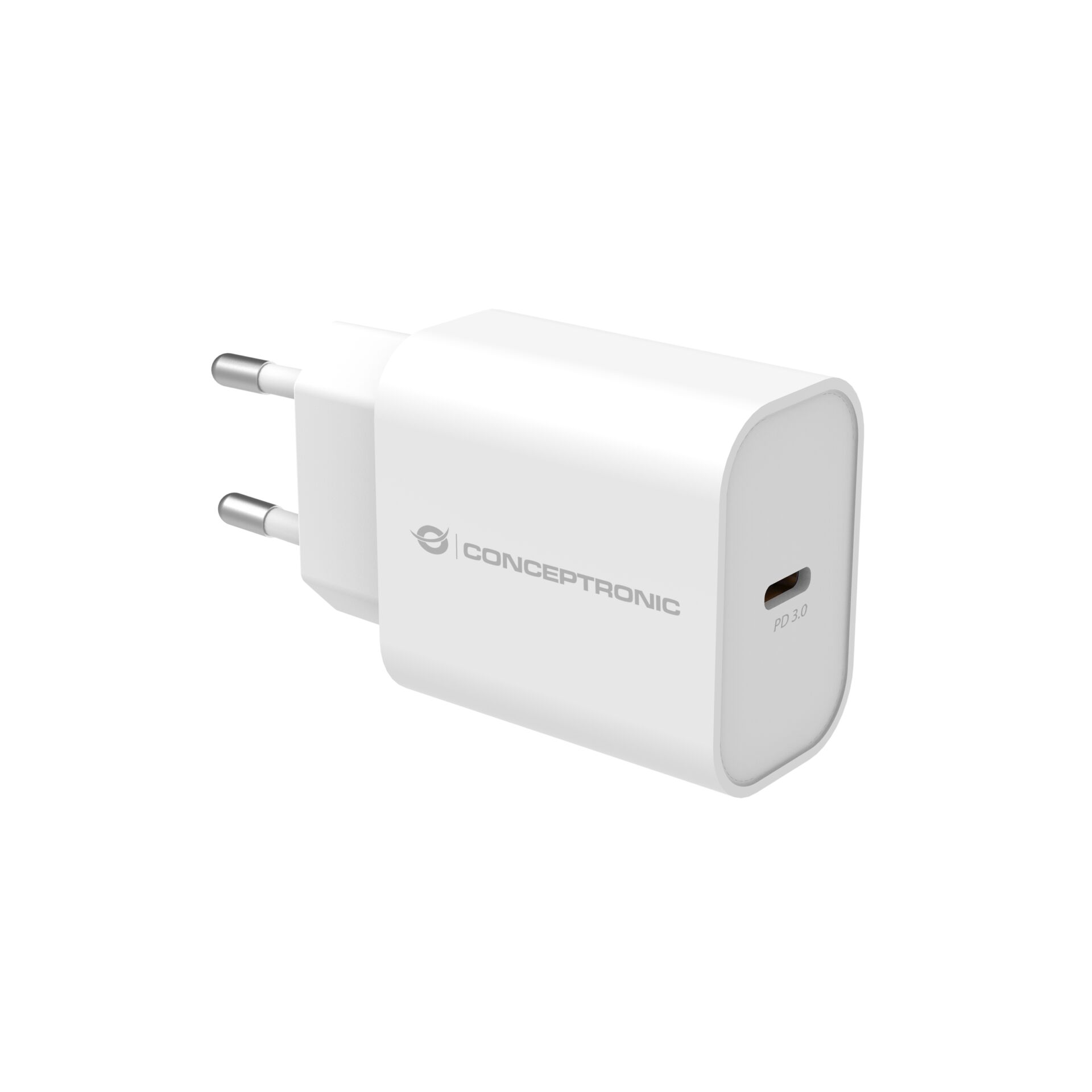 Conceptronic ALTHEA 1-Port 20W USB-C PD-Ladegerät weiß 