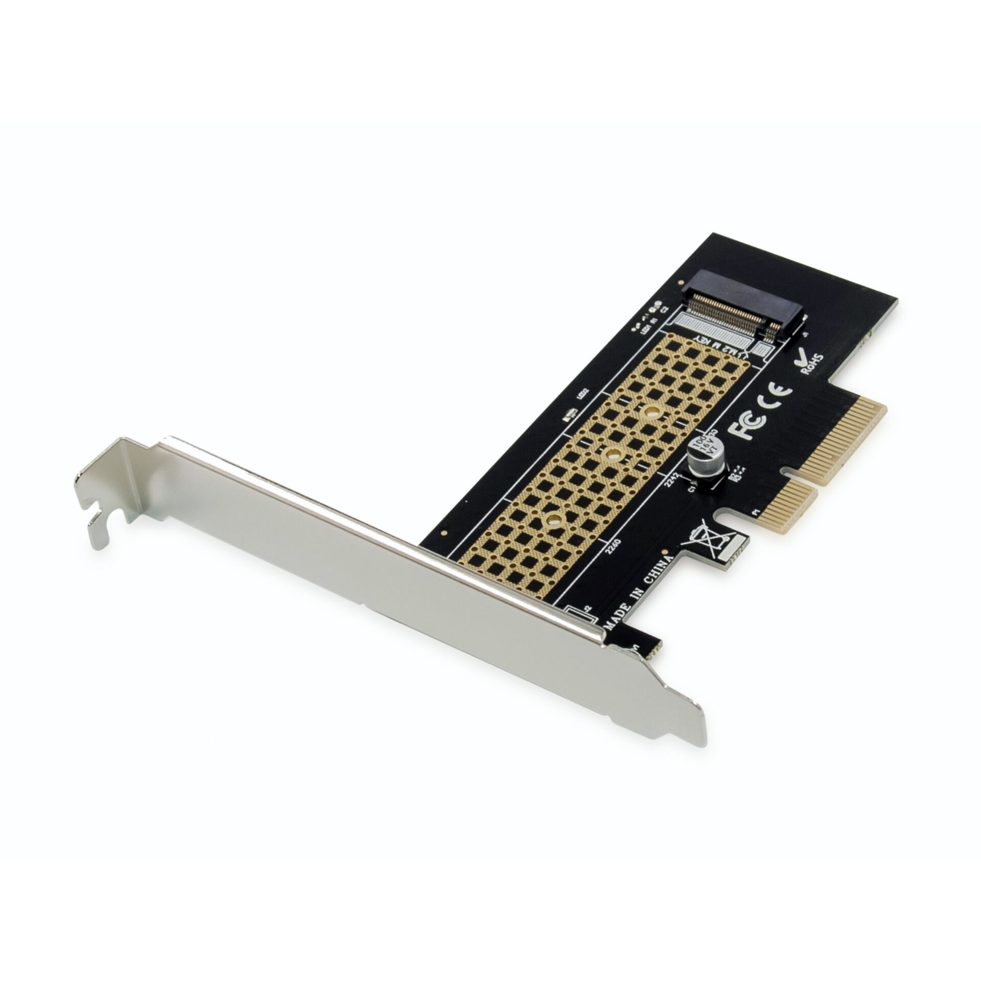 Conceptronic EMRICK M.2-NVMe-SSD-PCIe-Adapter inkl. Kühlkörper