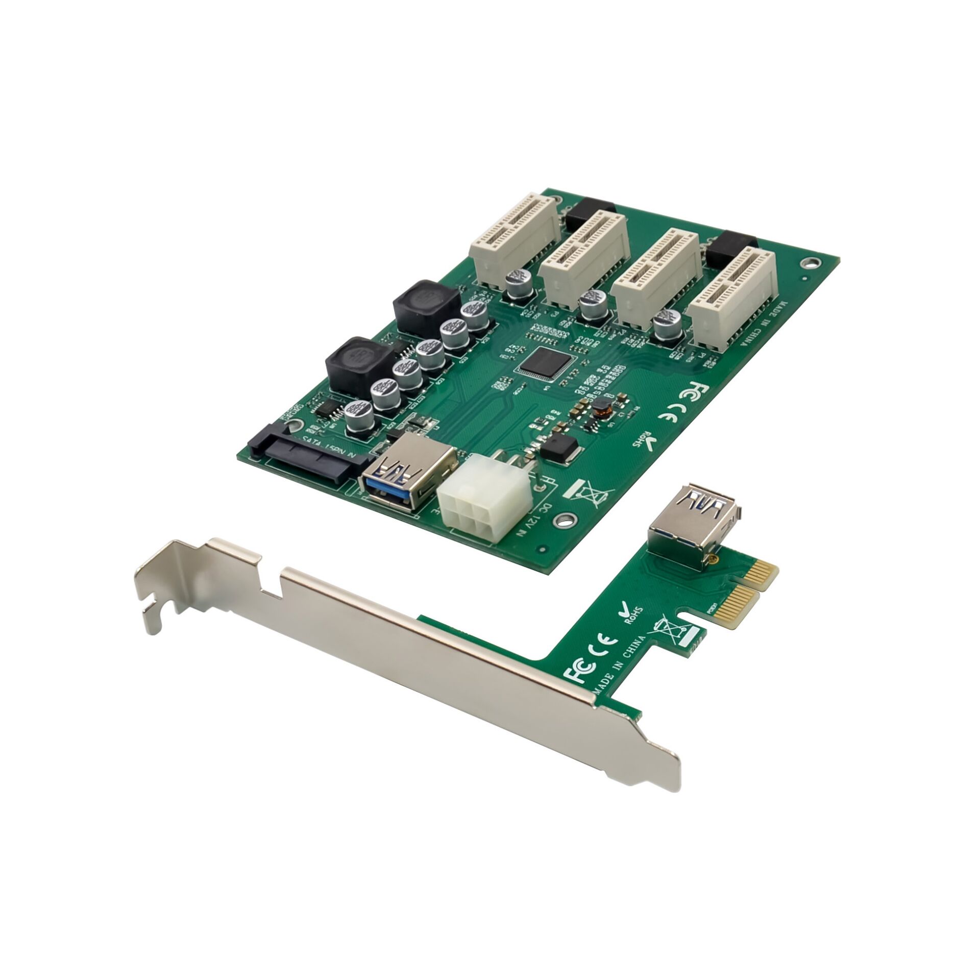 Conceptronic EMRICK10G PCIe zu 4x PCIe-x1 Erweiterung