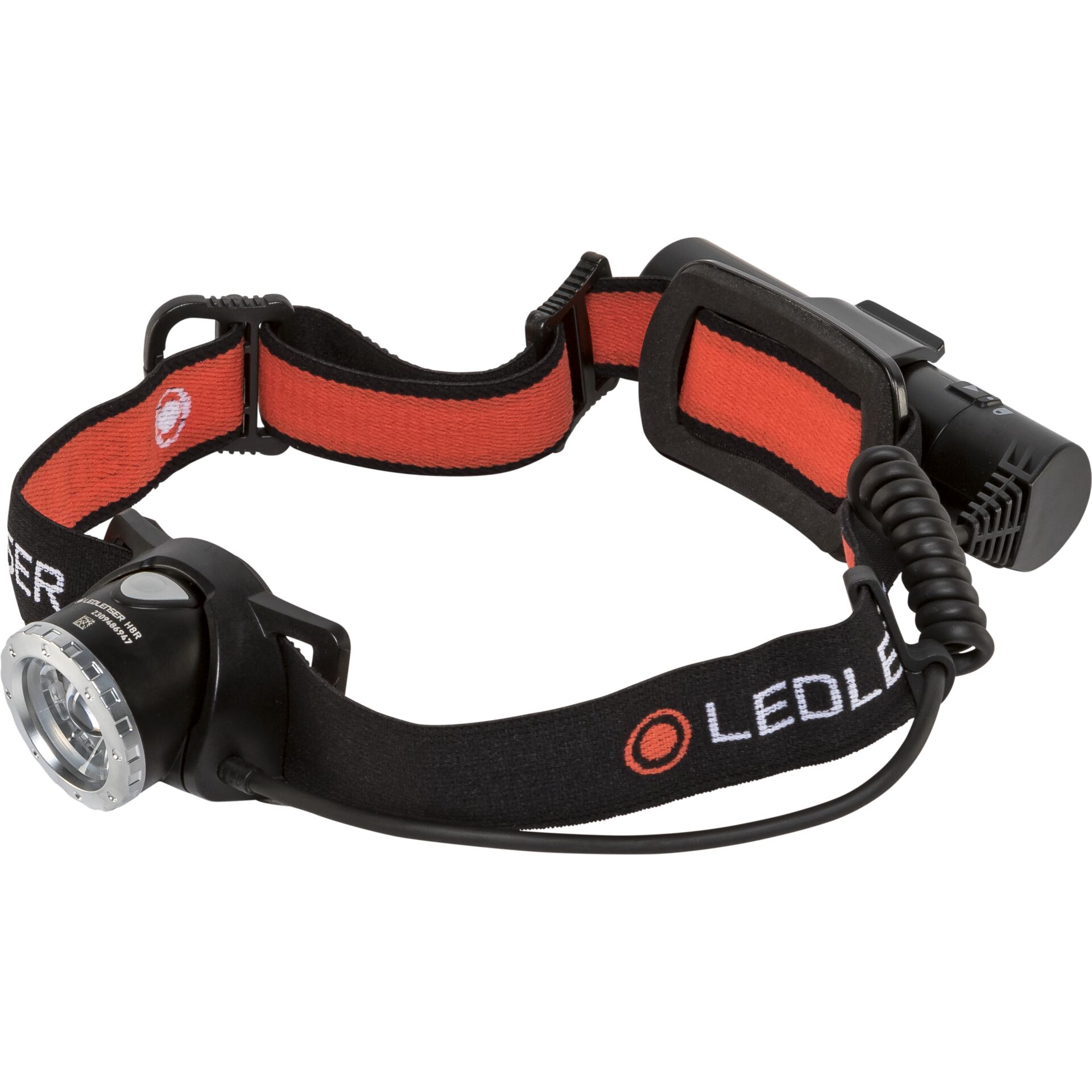 Ledlenser Stirnlampe H8R schwarz/rot