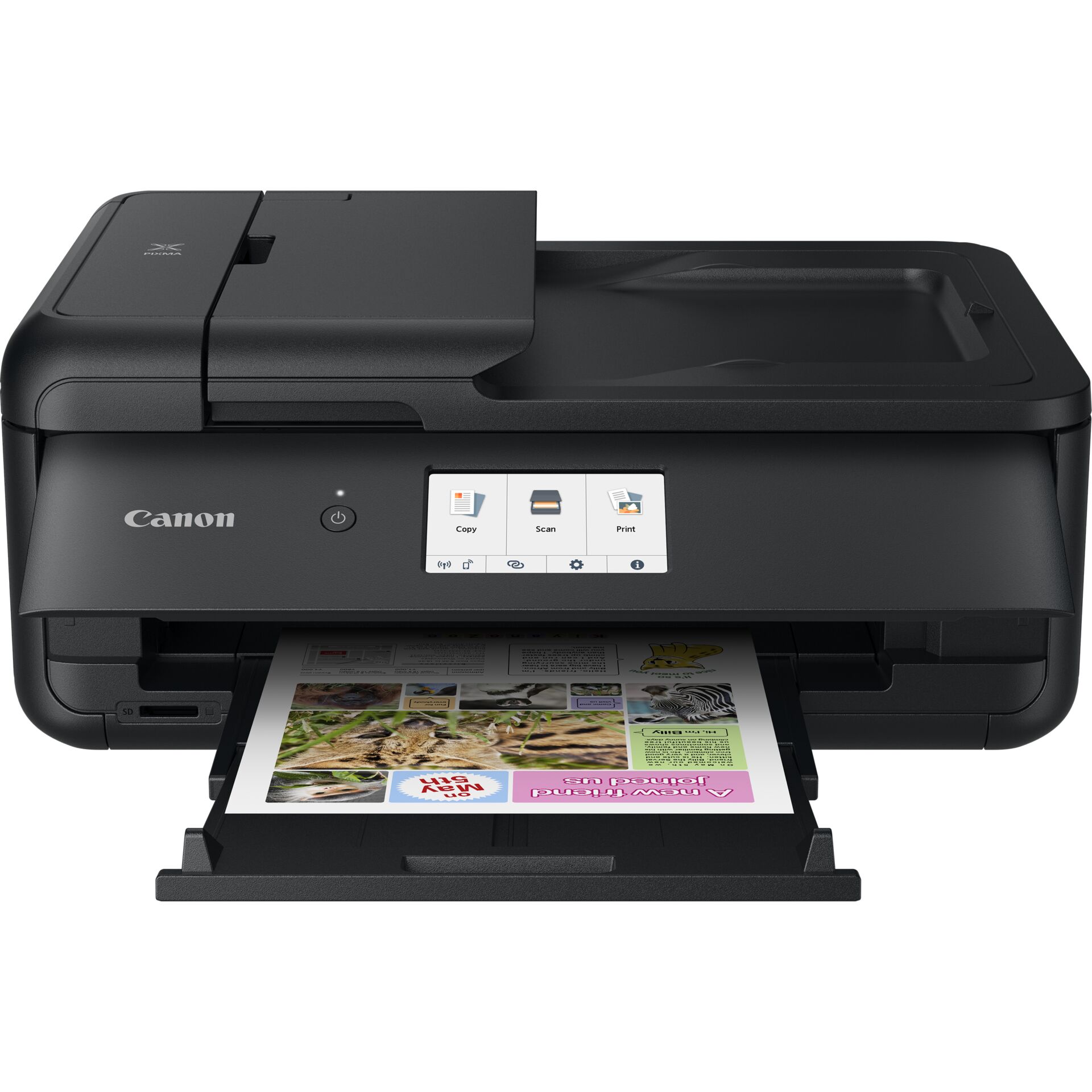 Canon PIXMA TS9550a schwarz, Tinte, mehrfarbig- Multifunktionsgerät, Drucker/Scanner/Kopierer