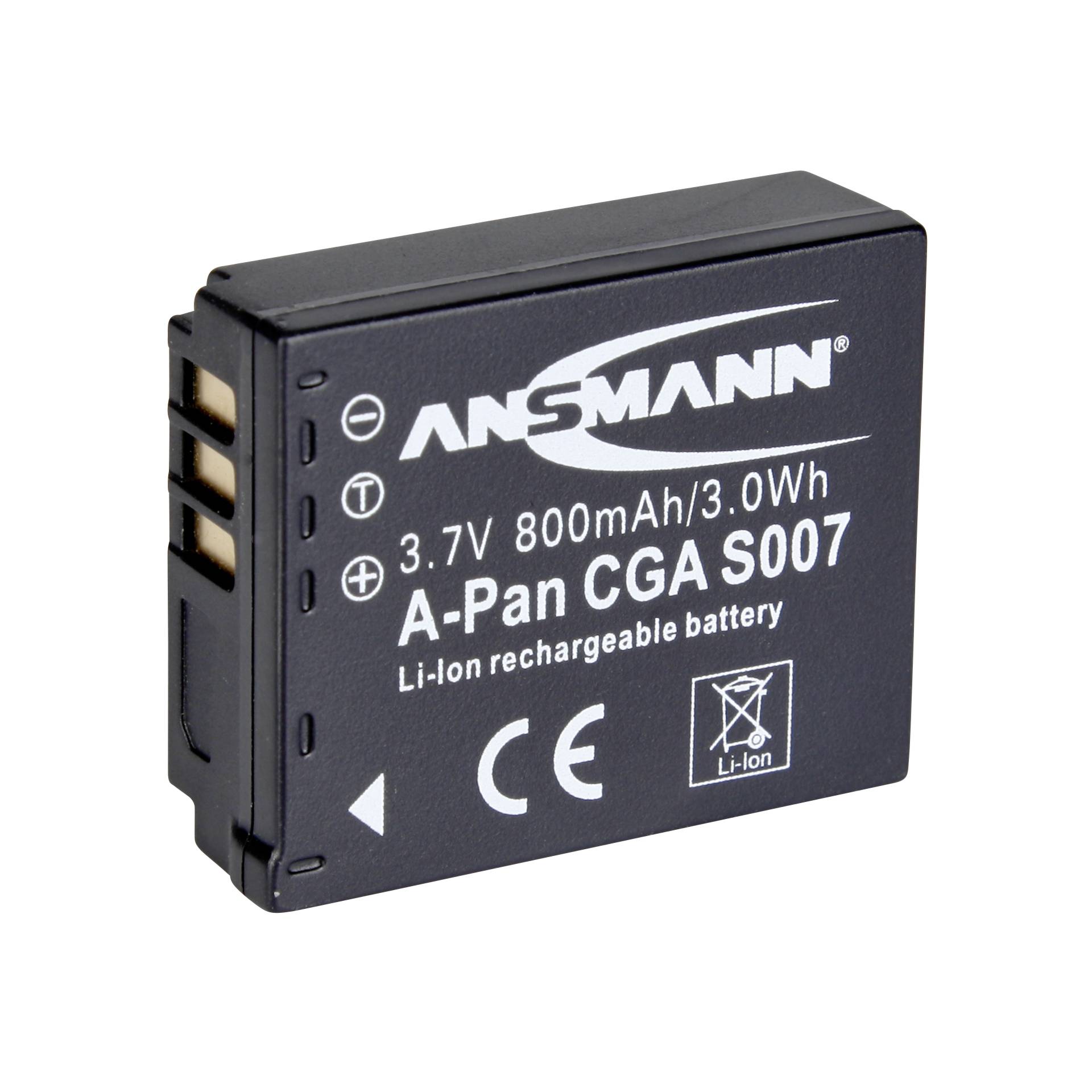 Ansmann A-Panasonic CGA S 007 Akku 