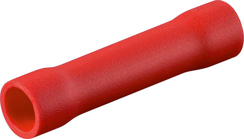 Stossverbinder 0,5 bis 1 mm² rot (10 St.) 