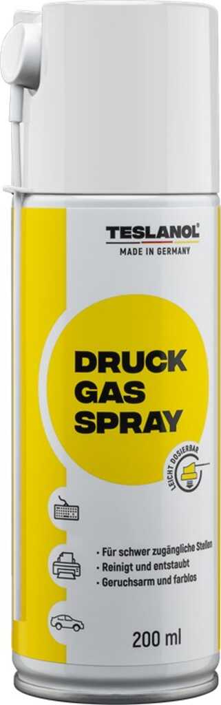 Teslanol Druckgasspray/ Druckluftspray 200 ml Druckluftreiniger