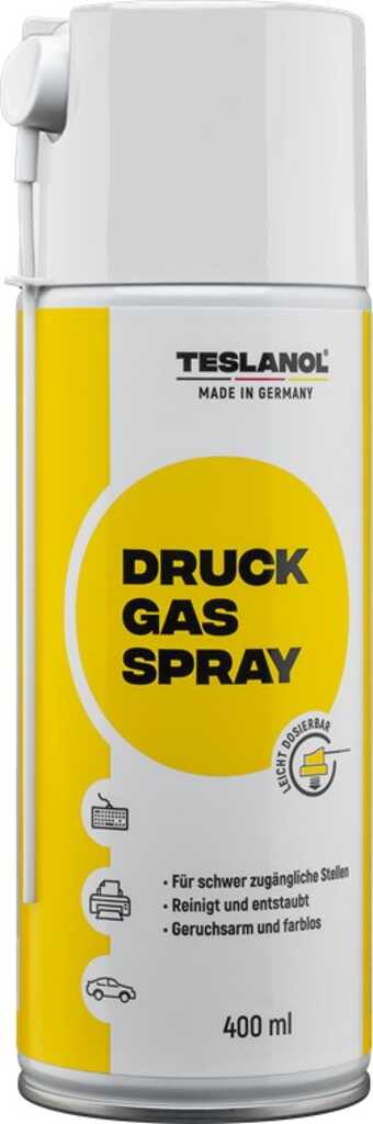 Teslanol Druckgasspray/ Druckluftspray 400 ml Druckluftreiniger