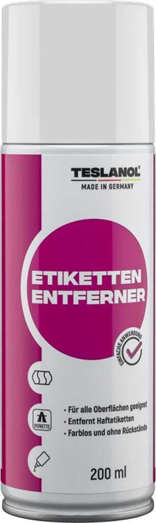 200ml Teslanol Etiketten-Entferner, Etikettenlöser 