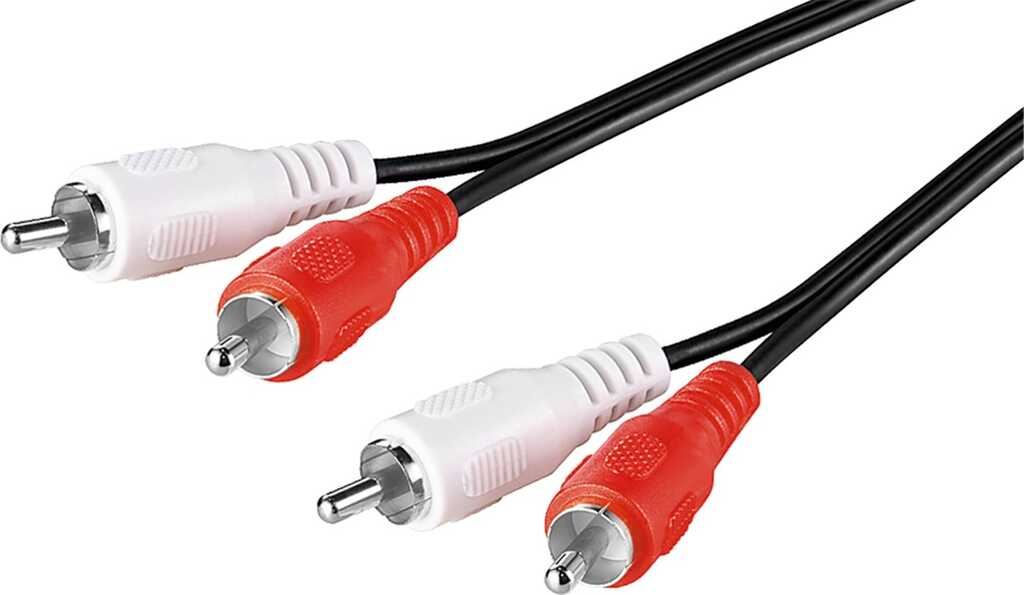 1,5m Audio-Kabel 2x Cinch goobay 