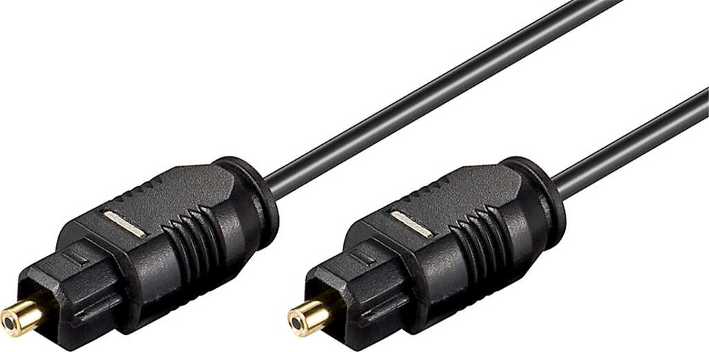 Goobay 50938 Audio-Kabel 10 m Toslink Schwarz