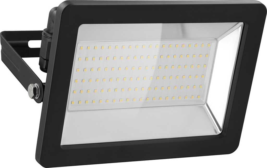 Goobay 53876 Flutlichtscheinwerfer Schwarz 100 W LED F