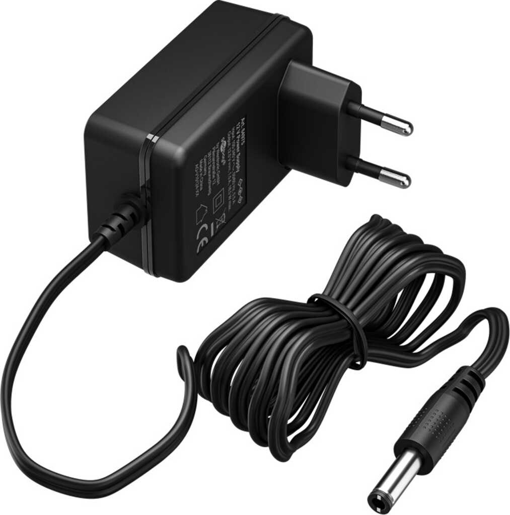 Goobay 12-V-Netzteil (18 W / 1,5 A) mit DC-Stecker 5,5 mm x 2,5 mm