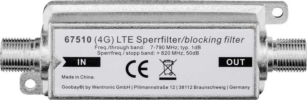 Goobay 67510 TV-Signalverstärker