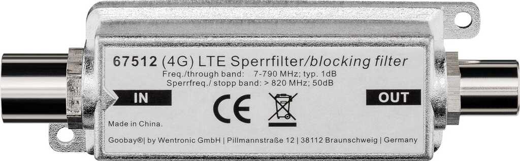 Goobay 67512 TV-Signalverstärker