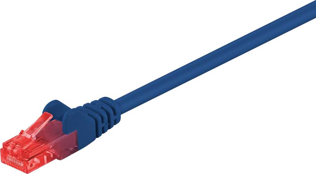 3m Patchkabel Cat.6 U/UTP blau (10 Gbit/s/ 250 MHz) goobay