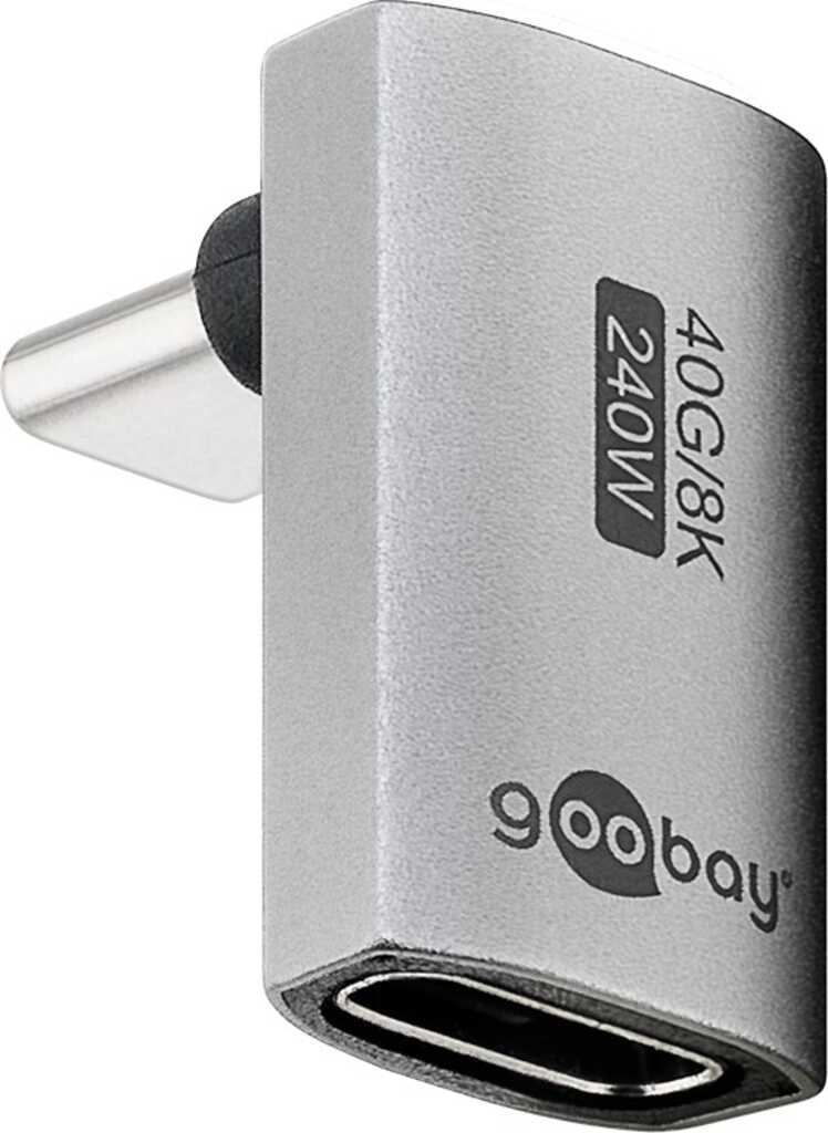 Goobay 74442 Kabeladapter USB-C Silber