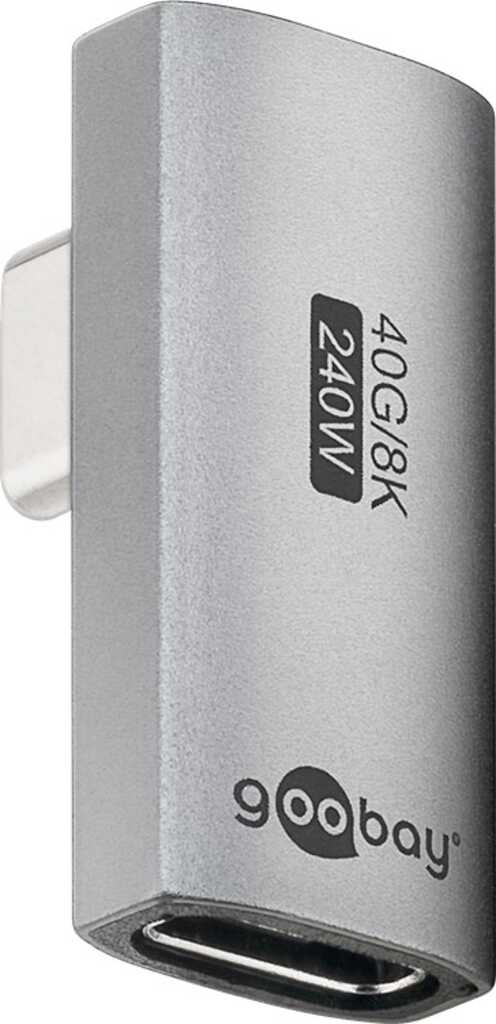 Goobay 74443 Kabeladapter USB-C Silber