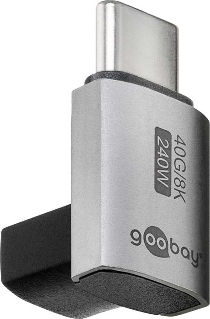 Goobay 74444 Kabeladapter USB-C Silber