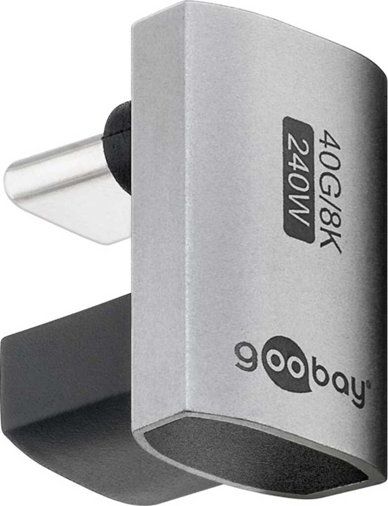 Goobay 74445 Kabeladapter USB-C Silber