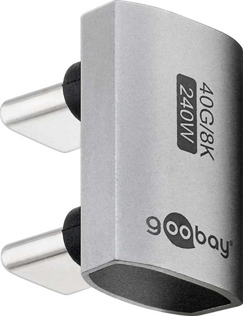 Goobay 74446 Kabeladapter USB-C Silber