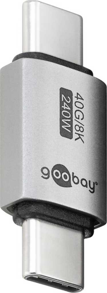 Goobay 74448 Kabeladapter USB-C Silber