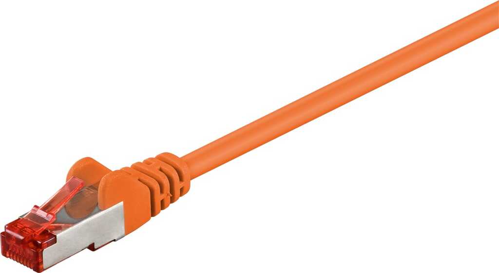 Goobay CAT 6-5000 SSTP PIMF 50.0m Netzwerkkabel Orange 50 m