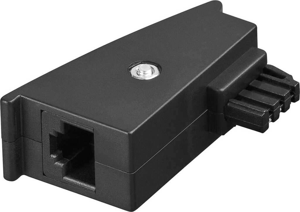 TAE Adapter, TAE-F-Stecker > RJ45-Buchse (8P2C) 