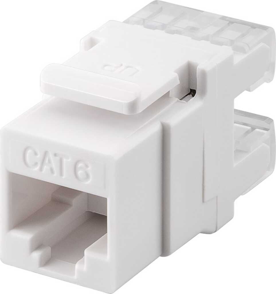 goobay Keystone Modul RJ45 CAT 6, UTP 