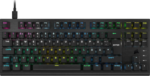 Corsair K60 PRO Tastatur Gaming USB QWERTZ Deutsch Schwarz