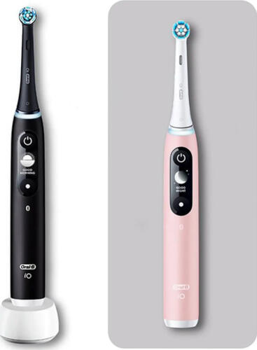 Oral-B iO Duo Erwachsener Vibrierende Zahnbürste Schwarz, Rose