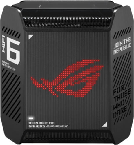 ASUS ROG Rapture GT6 AX10000 AiMesh 1 Pack Tri-Band (2,4 GHz / 5 GHz / 5 GHz) Wi-Fi 6 (802.11ax) Schwarz 4 Intern