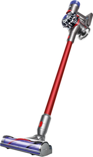 Dyson V8 Extra Handstaubsauger Rot, Silber Beutellos