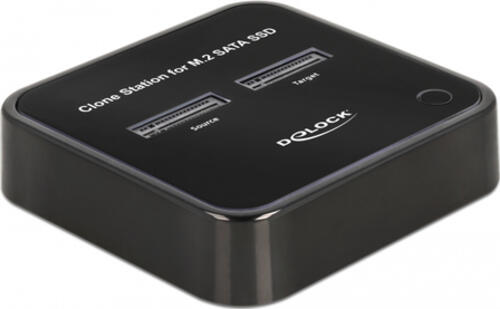 DeLOCK M.2 Dockingstation für 2 x M.2 SATA SSD mit Klon Funktion