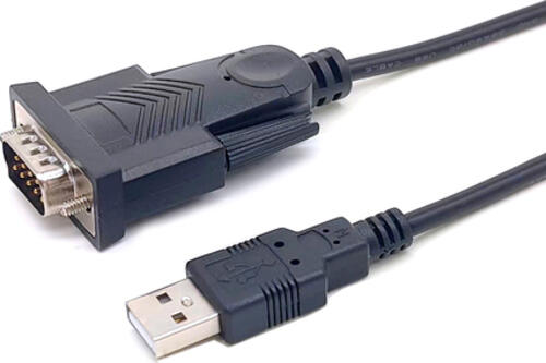 Equip USB-A auf Serial (DB9) Kabel, M/M, 1.5m