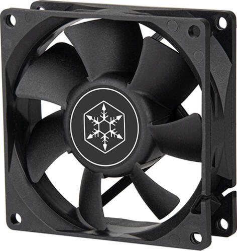 Silverstone FN80 Computergehäuse Ventilator 8 cm Schwarz 1 Stück(e)