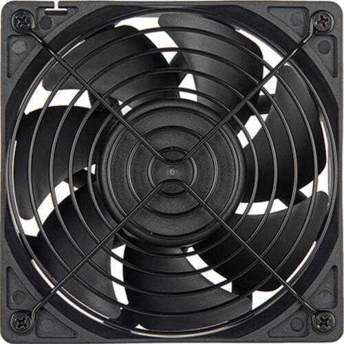 Silverstone FHS 120X Computergehäuse Ventilator 12 cm Schwarz 1 Stück(e)