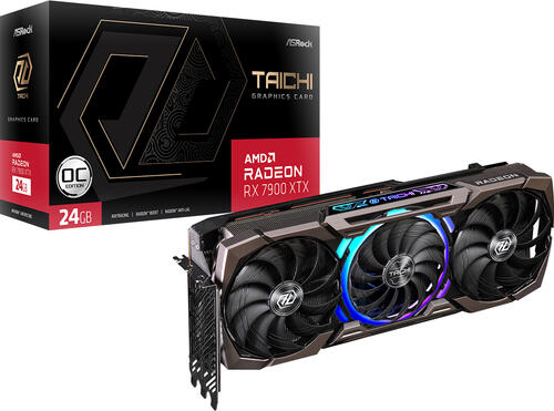 Asrock Taichi 90-GA3ZZZ-00UANF Grafikkarte AMD Radeon RX 7900 XTX 24 GB GDDR6